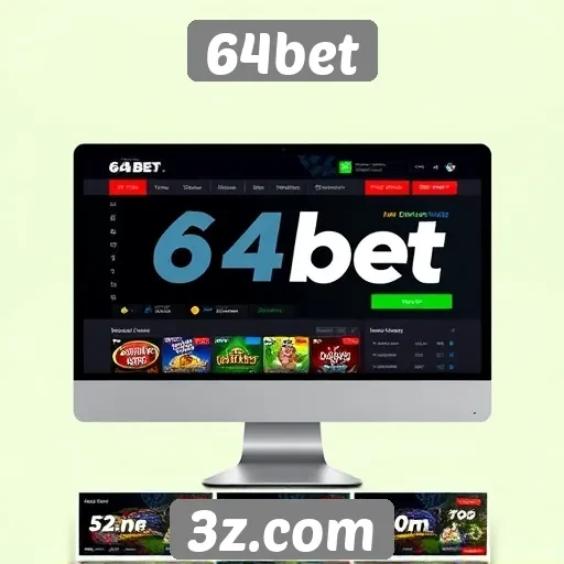 Revisão do design e usabilidade do site 64bet